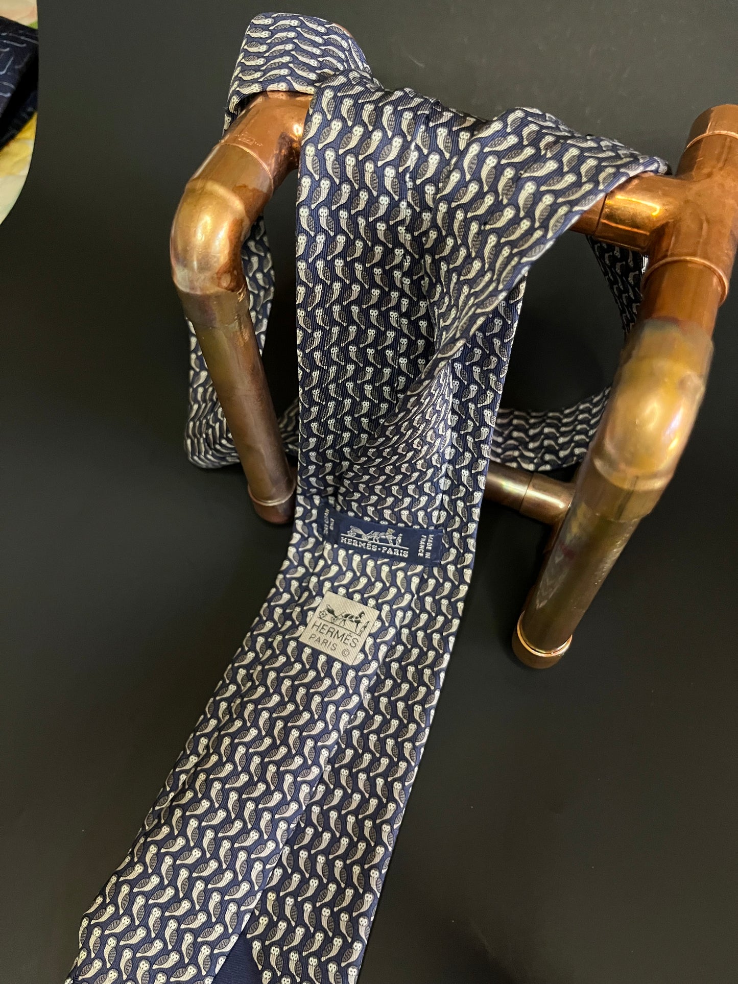 Hermes Silk Tie