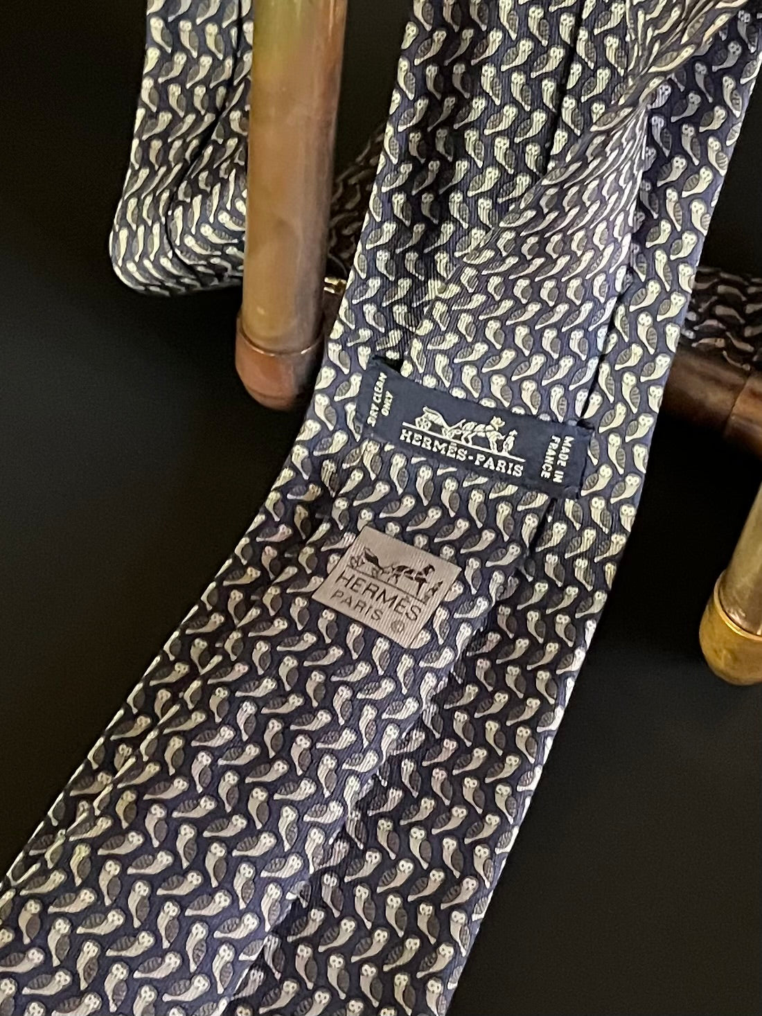 Hermes Silk Tie