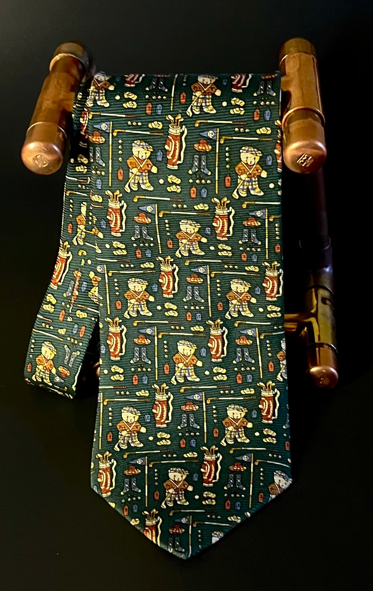 Como Valentino Silk Tie