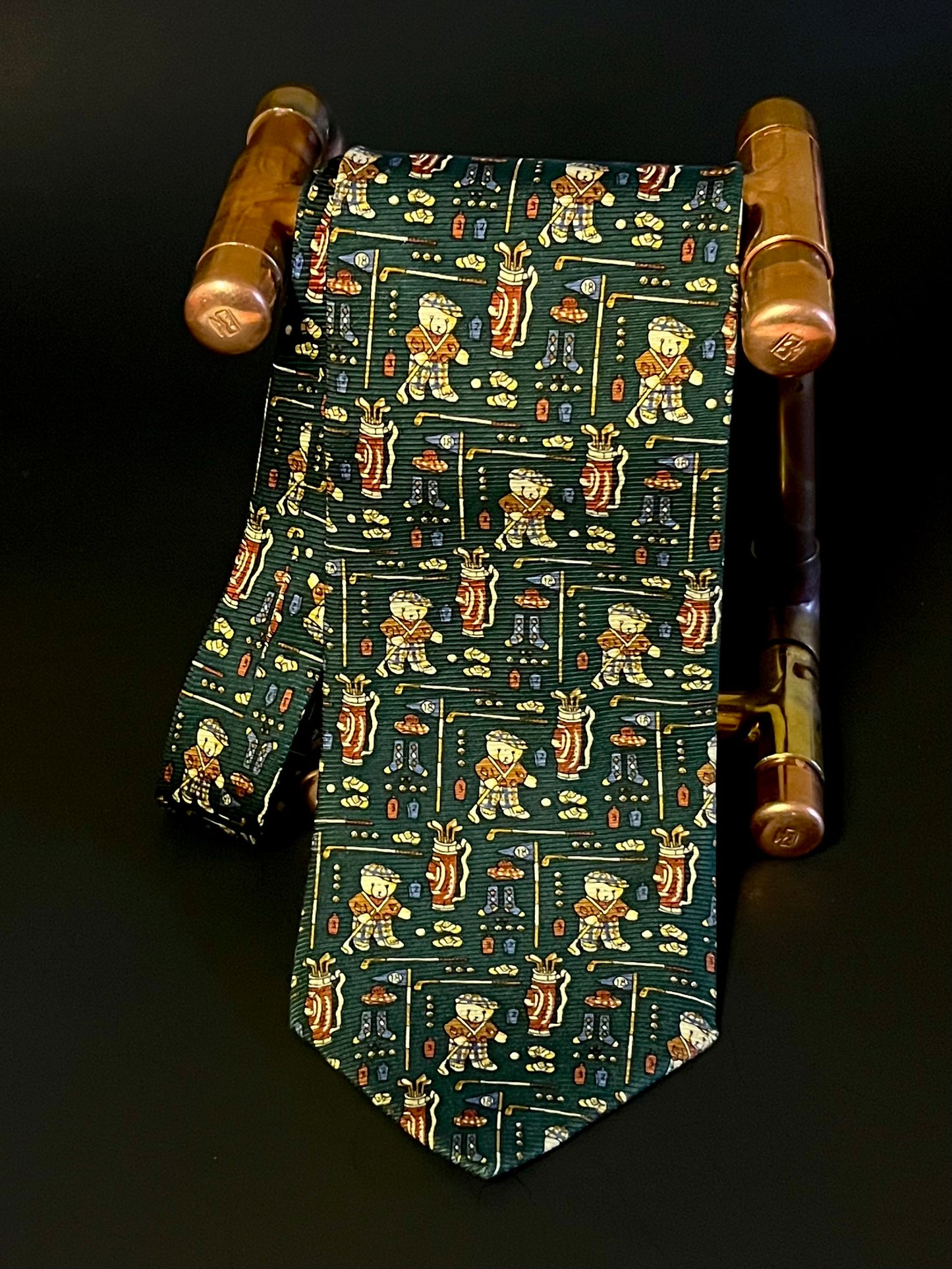 Como Valentino Silk Tie