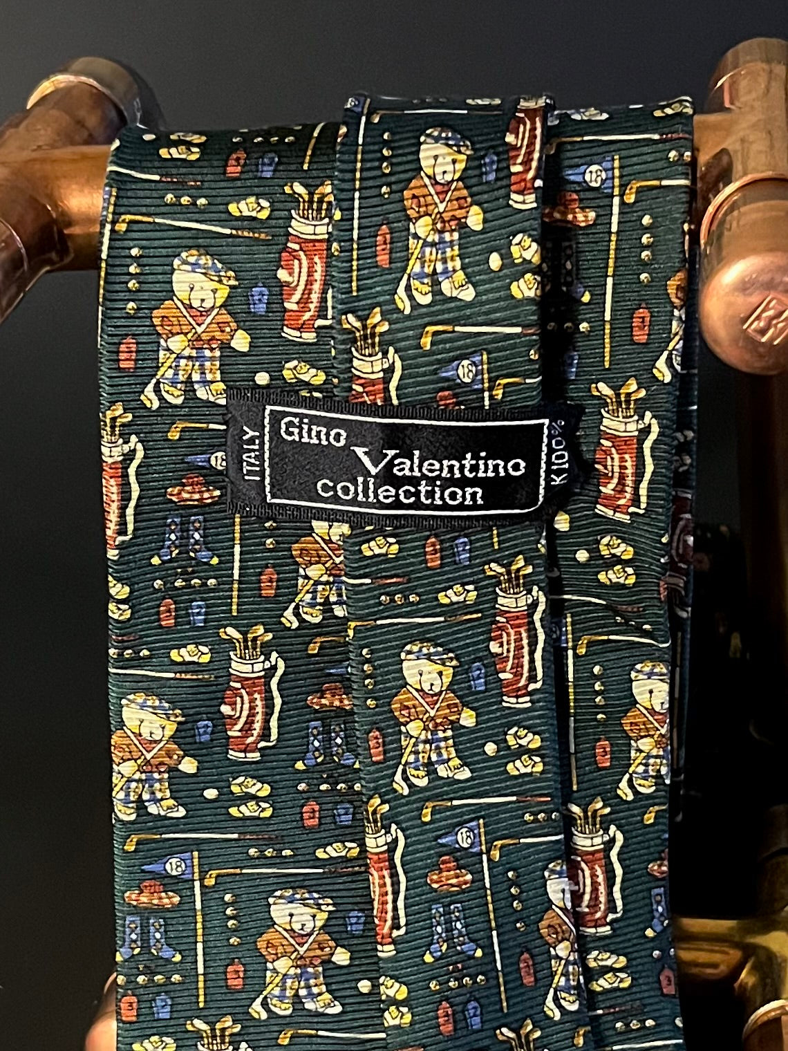 Gino Valentino Collection Silk Tie